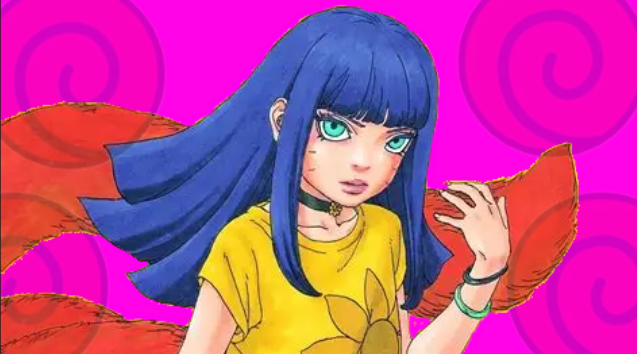 Himawari gets trained by Koji and gets Sage Mode